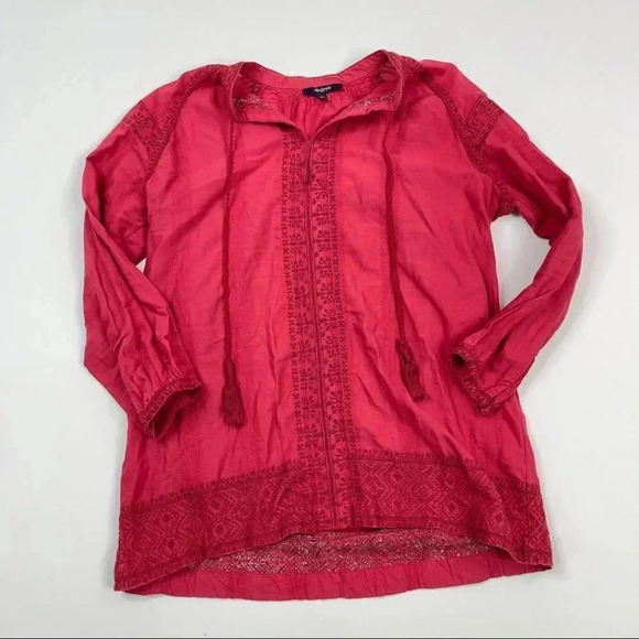 Madewell Camellia Embroidered Tunic  - Picture 2 of 10